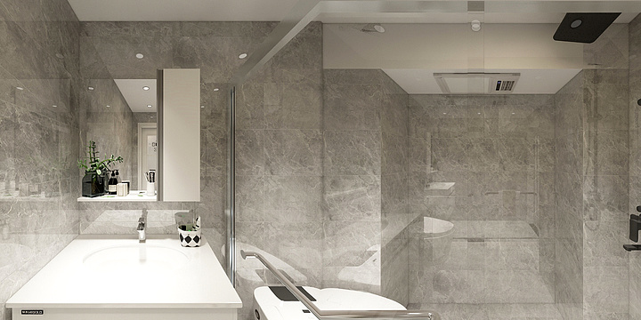 张旺-明居装潢.奥园公寓楼-装修设计方案