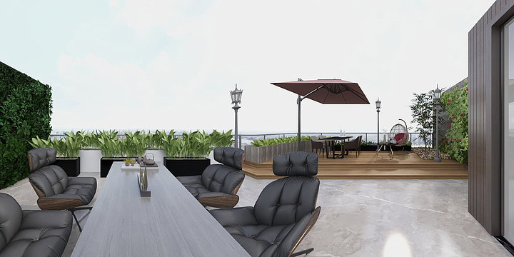 靛初-翡翠园-装修设计方案