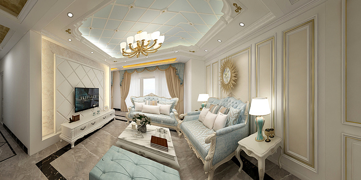 罗贵鹏-公园王府复式-装修设计方案