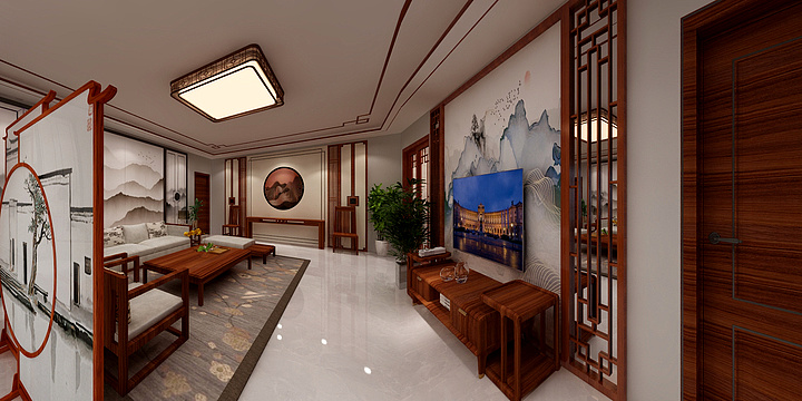 正青空间高端私宅整家定制-一楼-装修设计方案