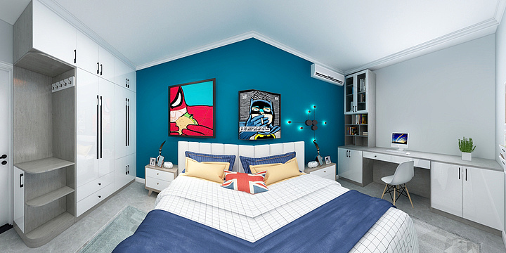 临沂蓝苑装饰工程有限公司-临沂春城里小区现代简约-装修设计方案