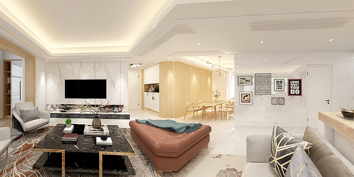 知乎~-保利一期5#2309琪总雅居-装修设计方案