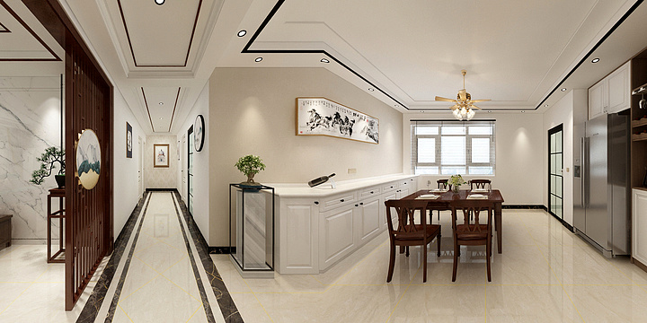SongJQ-中颐和园185围线白门方案-装修设计方案