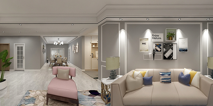 星辰AN设计-刘总北欧-装修设计方案