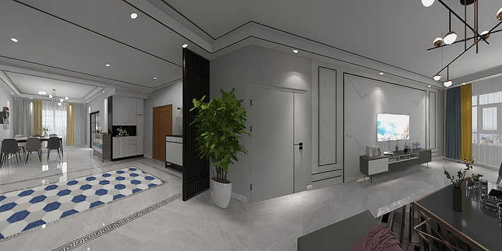 曾建伟-长胜安居富民小区-装修设计方案