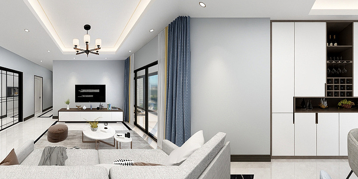 古典设计-灿邦新天地1期12栋c户型-副本-装修设计方案