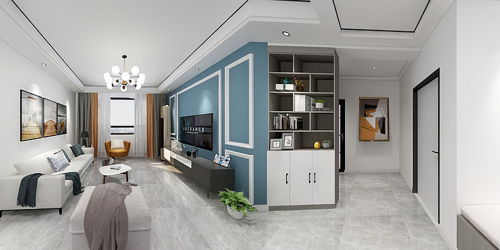 未来家设计工作室-水景雅居2-装修设计方案