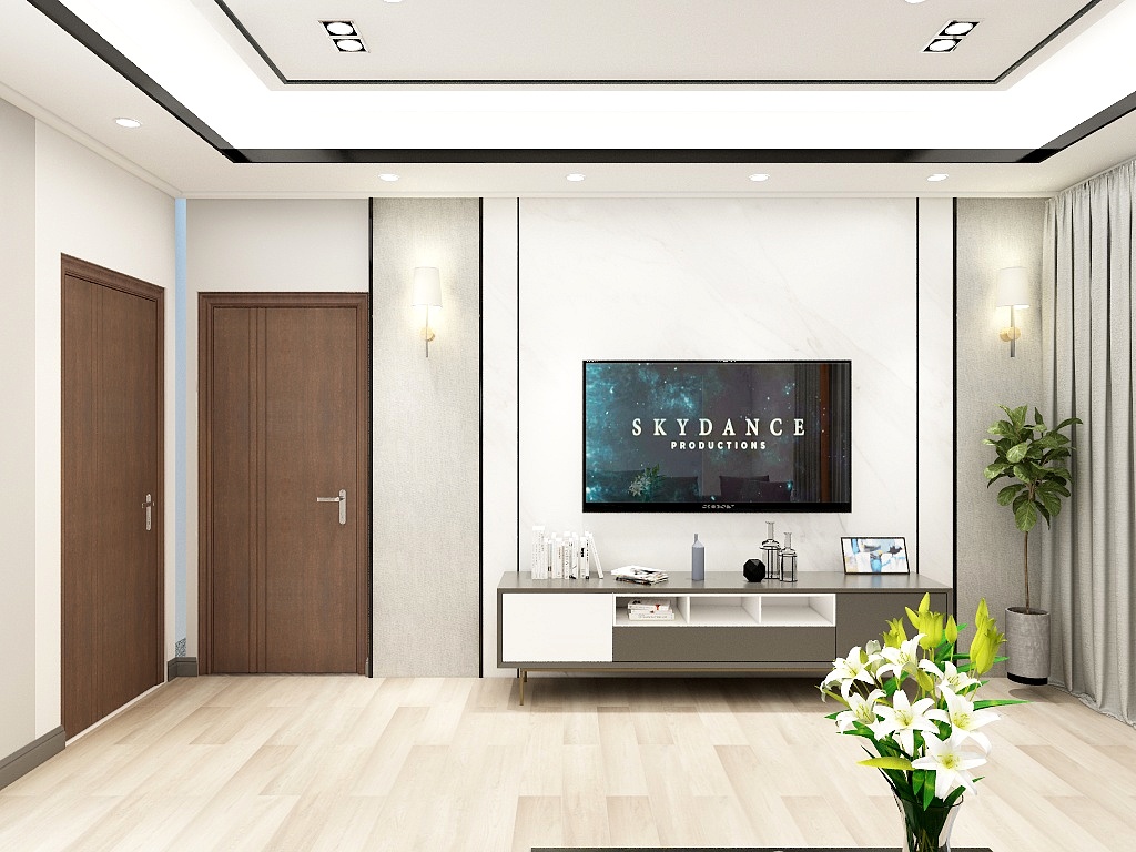 梁辰艺境空间设计-汇金城-装修设计方案