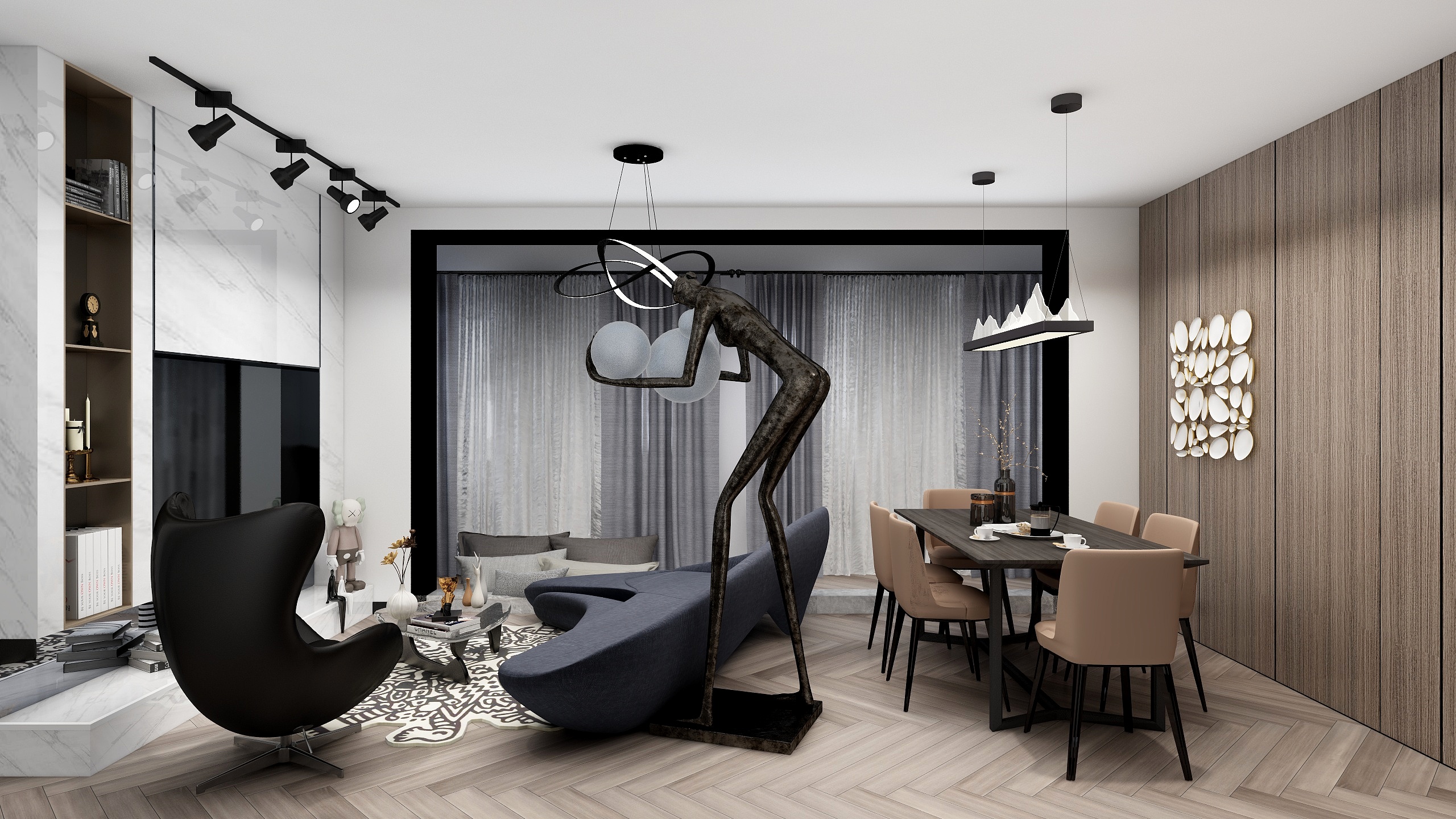 唐僧打字用搜狗-瑞和园89.50㎡B户型3室2厅1卫-装修设计方案