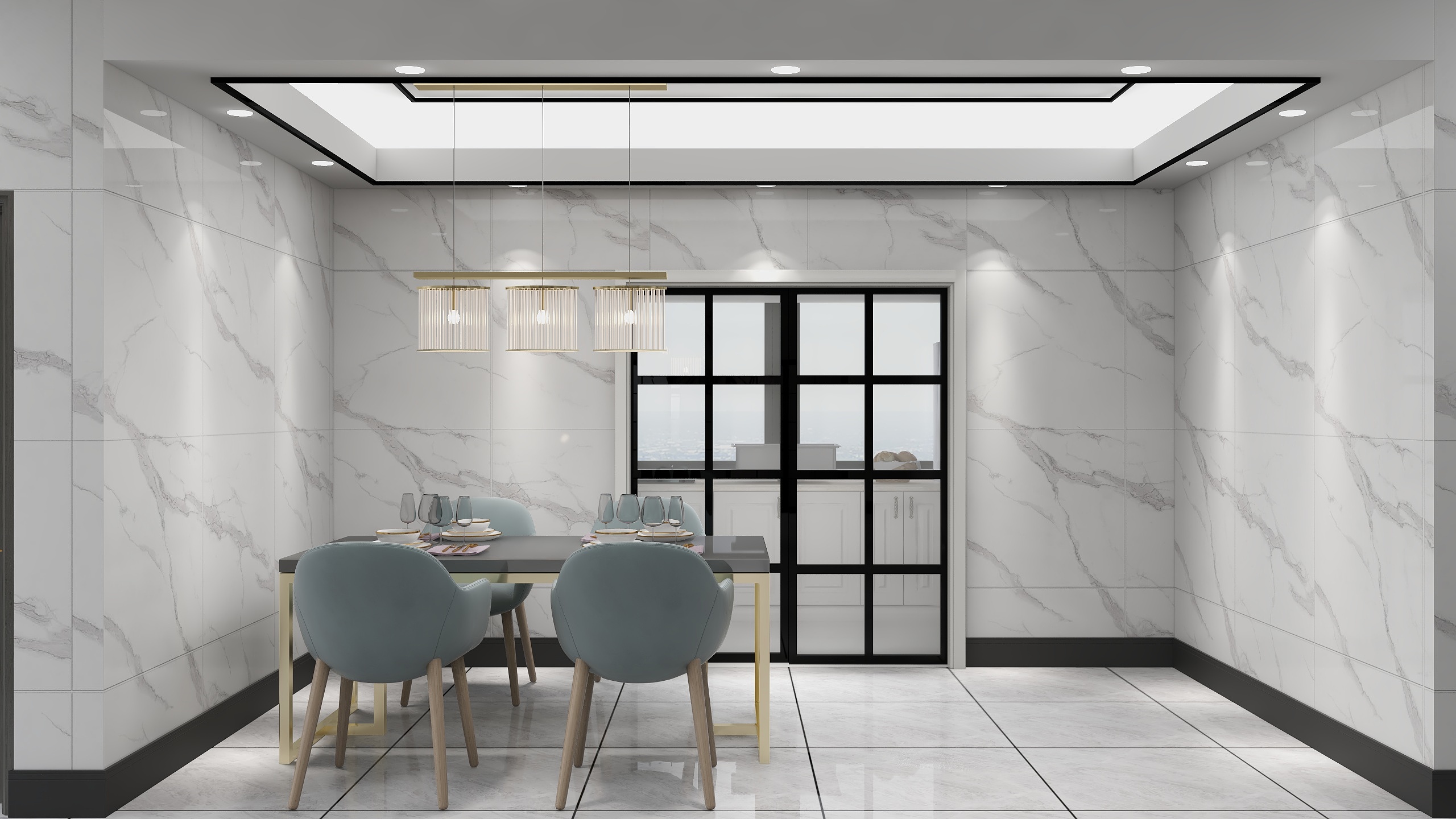 广东简石瓷砖-恒基山庄-装修设计方案