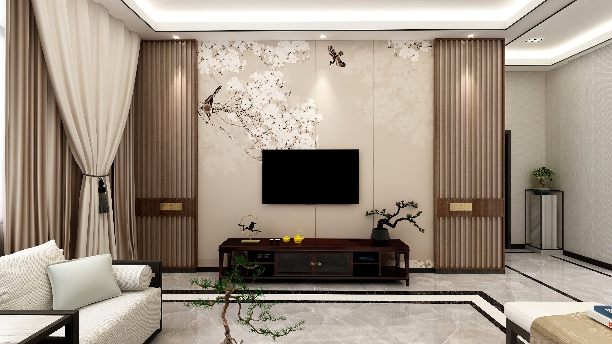 满晨-新中式--副本-副本-装修设计方案