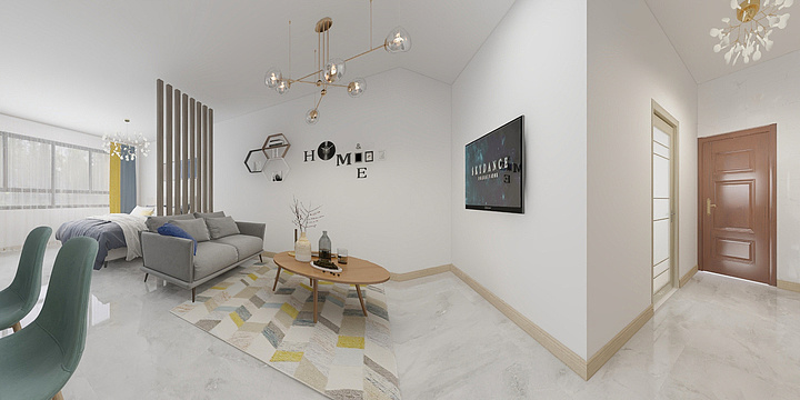 Sandy全案设计师-未来城公寓-装修设计方案