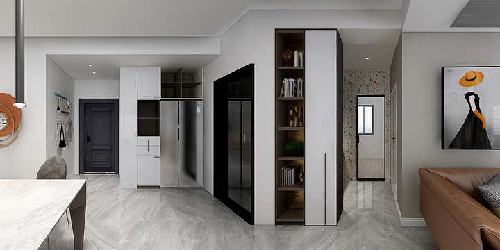 镇江市飞煌装饰-东锦花园2#801-装修设计方案