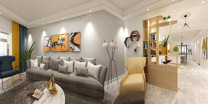 高樂高丨金坛-亿豪花园D区24#1单元8F东户史女士-装修设计方案