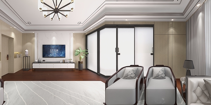 三千方周喜-香格里拉|杨雄A-简中-装修设计方案