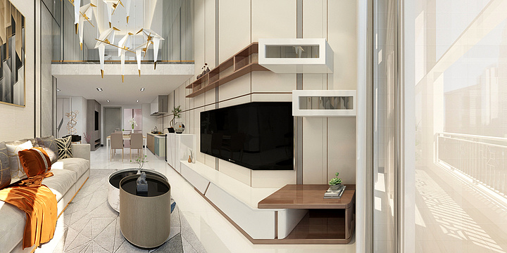 J_豪-LOFT复式-现代-装修设计方案