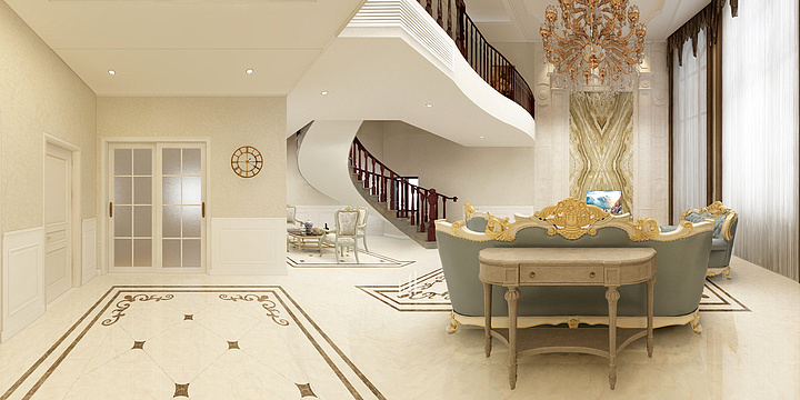 墨宸设计工作室-问安别墅-装修设计方案