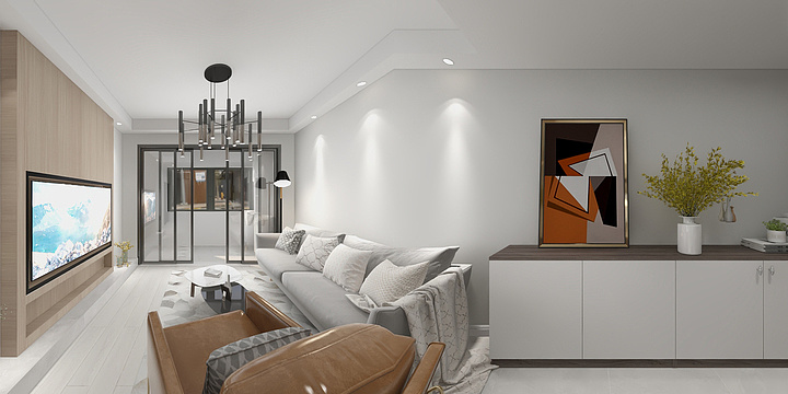 老超人33-碧桂园城市花园-方案2-装修设计方案