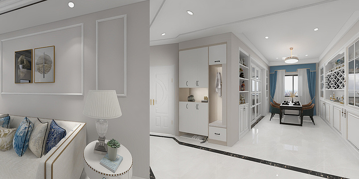 老何家居整装-紫薇18-1501雅居-装修设计方案