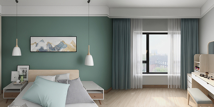 wonderful007-国博城3-1204-装修设计方案