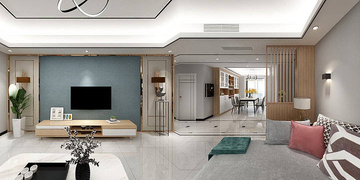 焯渊装饰-河洛印象1#1单元403-装修设计方案