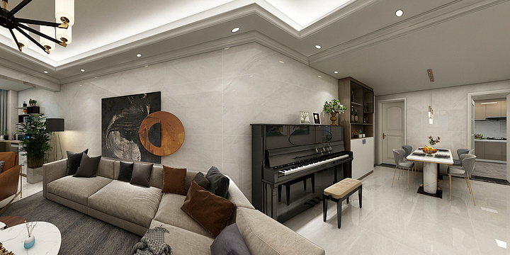 装饰I设计陈工-凤馨苑3街18号104-鱼池-装修设计方案