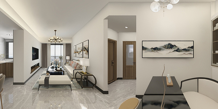 创拓装饰18125241247-星月彩虹黄先生雅居-无天花-副本-装修设计方案