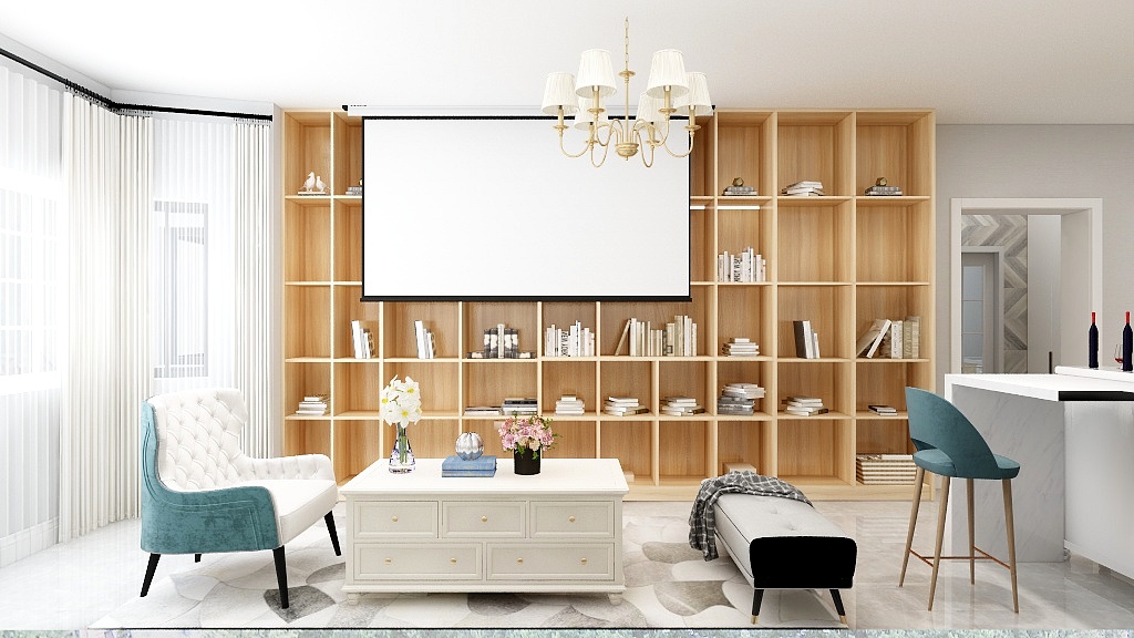 陈香静-北欧简约（晴）上林苑-装修设计方案