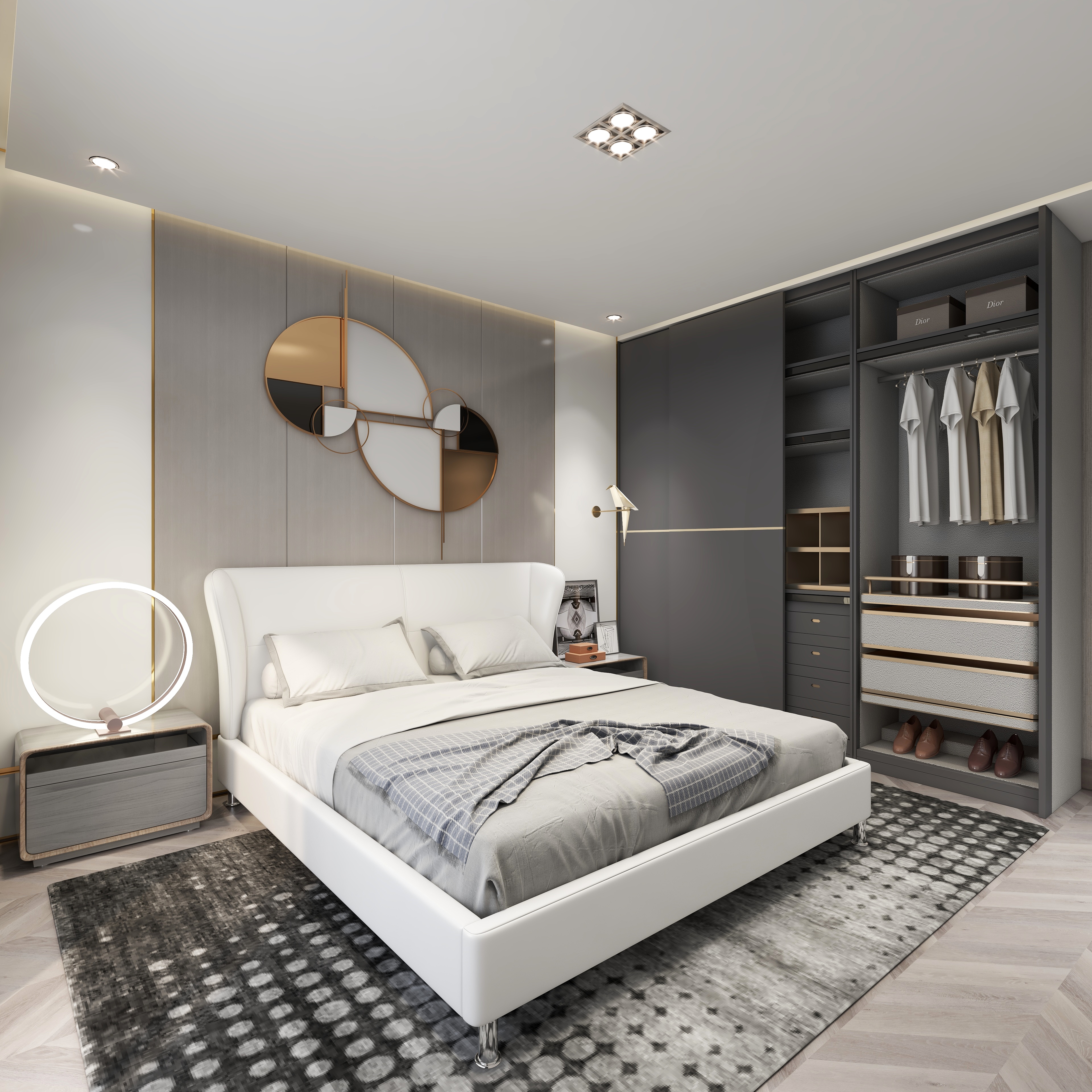 广大装饰设计材料-主卧快搭-装修设计方案