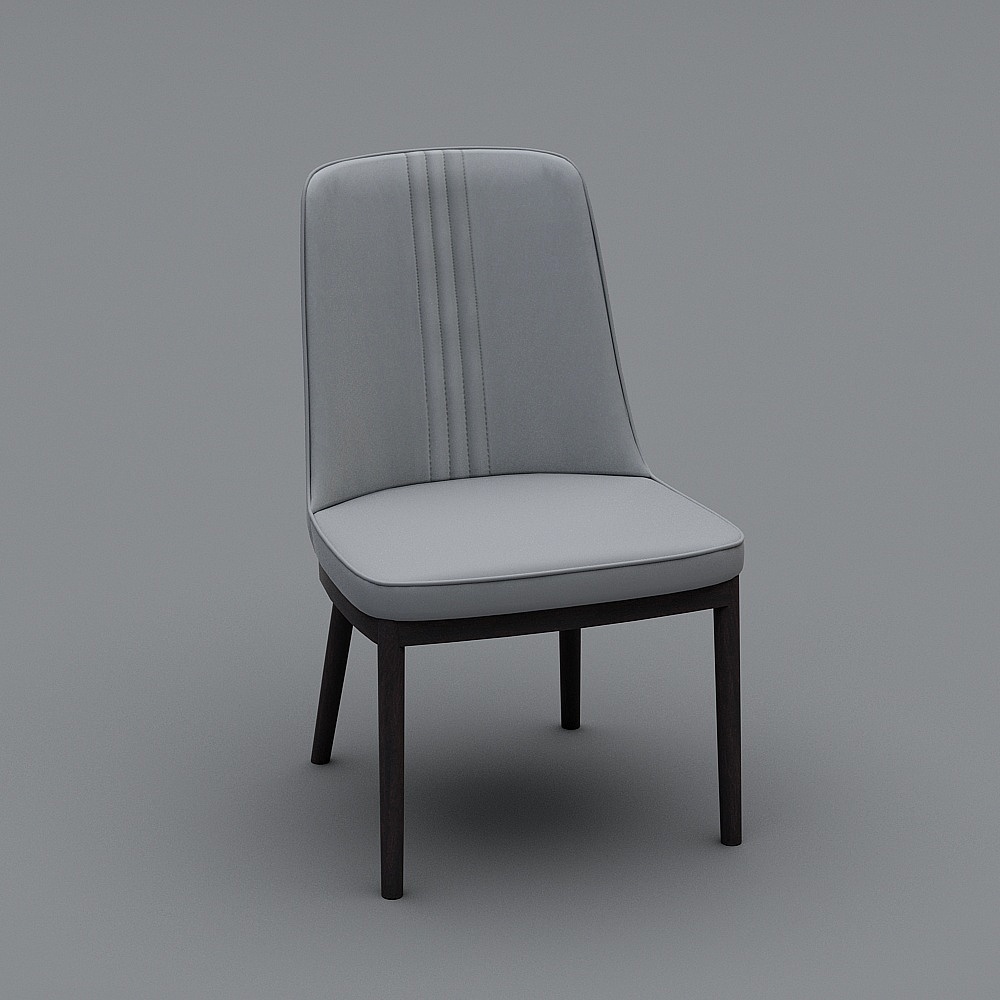 黑钻I号专供餐椅3D模型