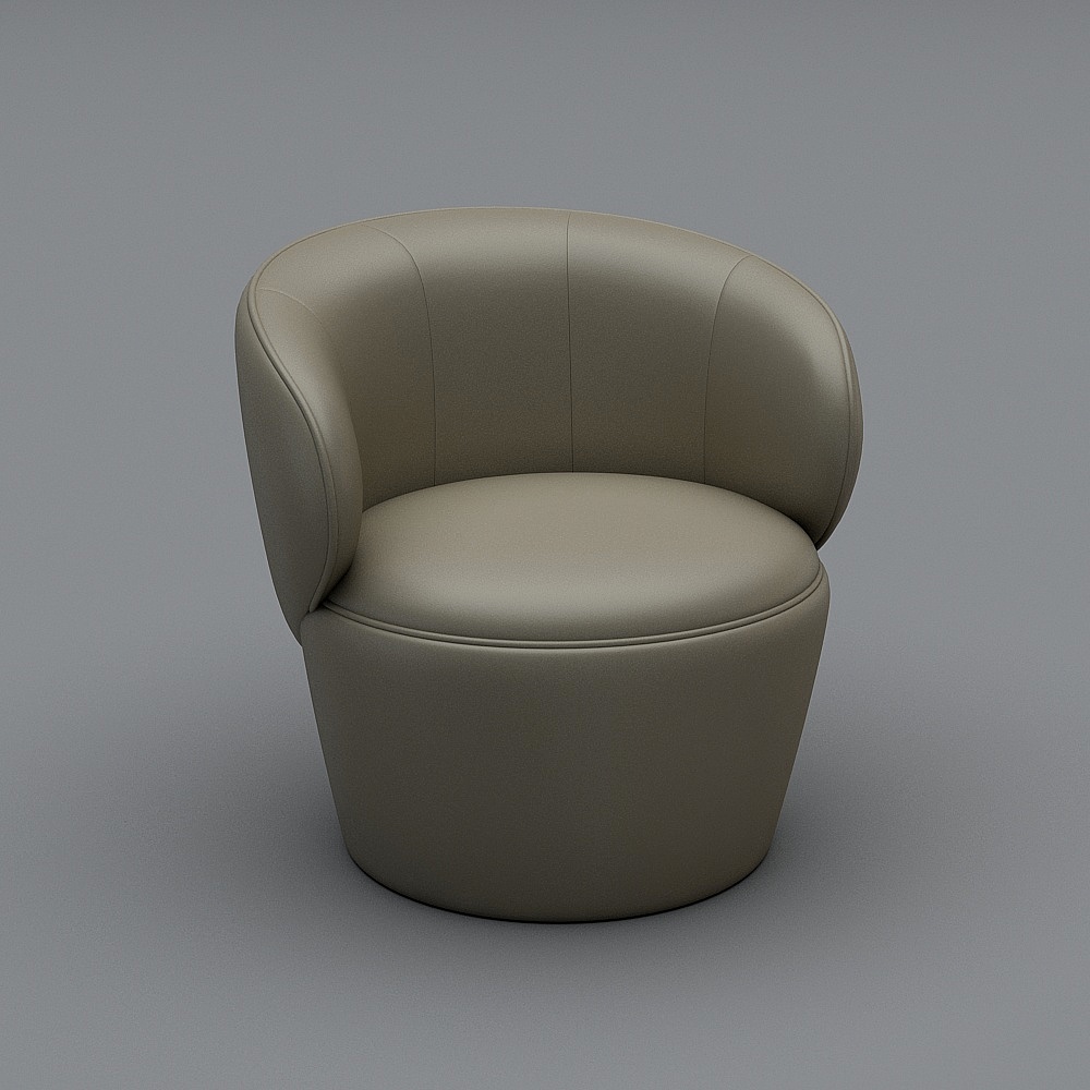 倾宸Q608 休闲椅3D模型