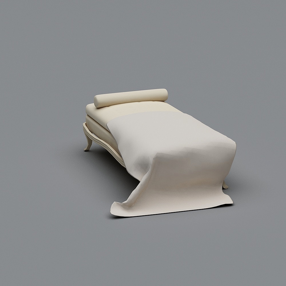 躺椅3D模型