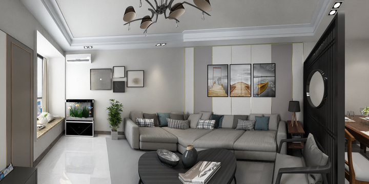 AA安徽融通装饰工程有限公司李大雷-未命名户型图-装修设计方案