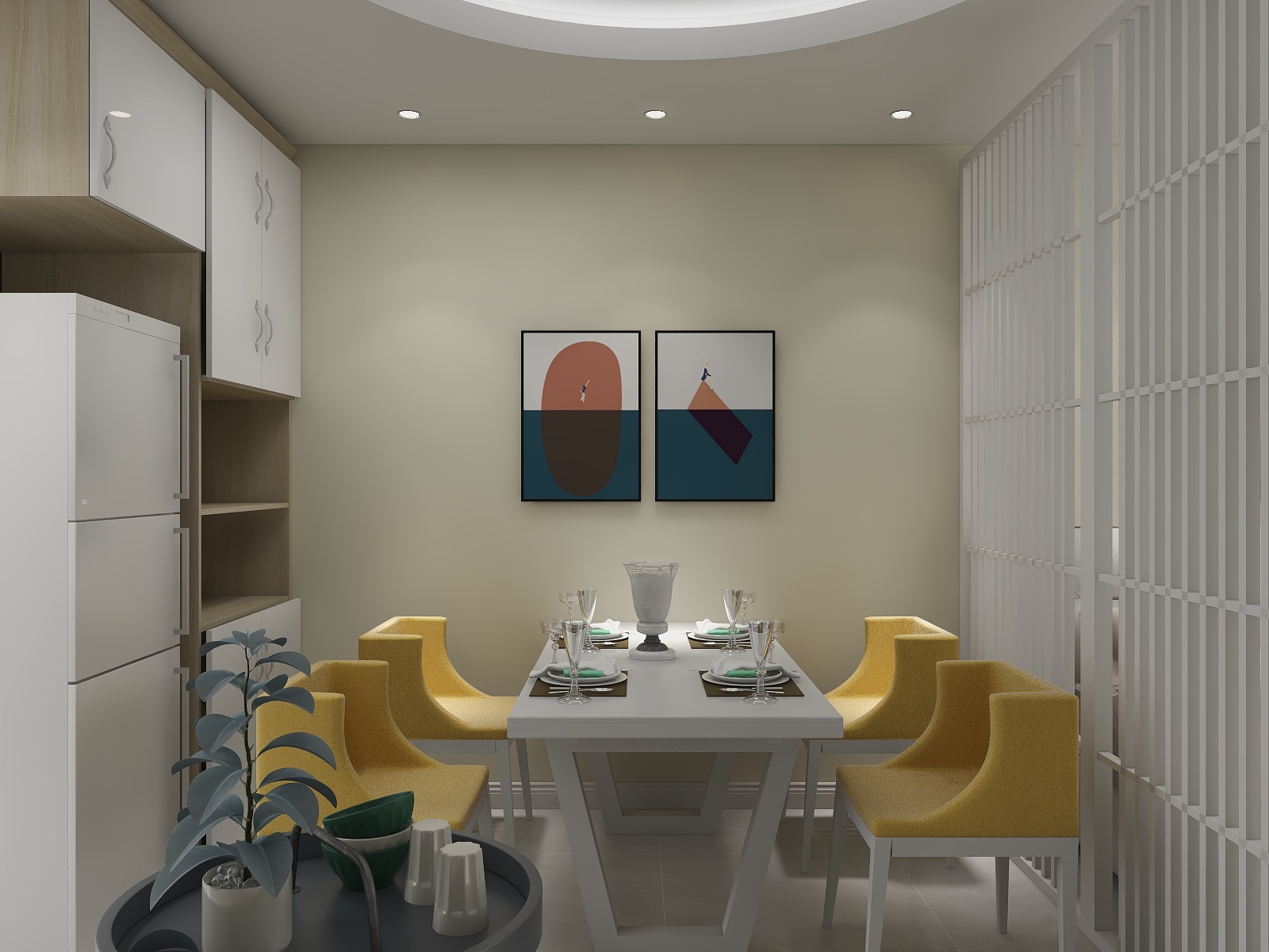 雏菊daisy-新城璟隽公馆-装修设计方案