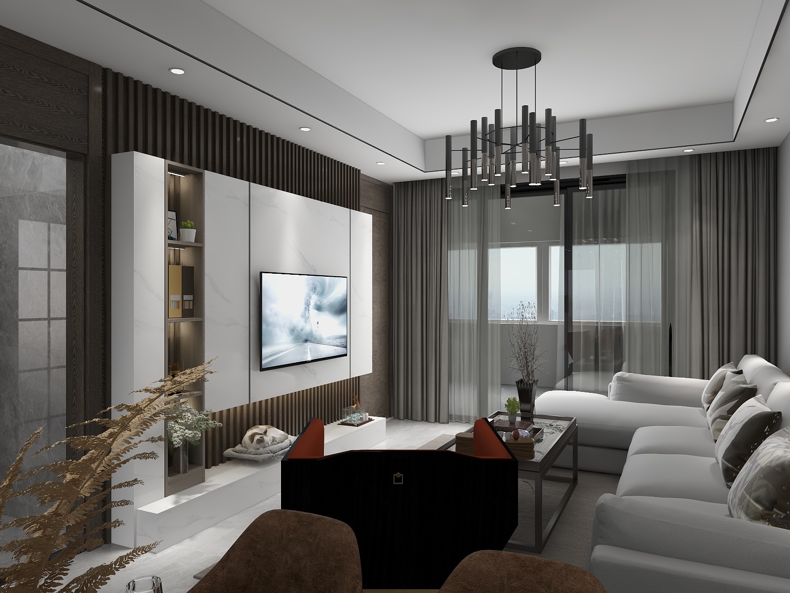 浅语戏言木子-现代简约美女-装修设计方案