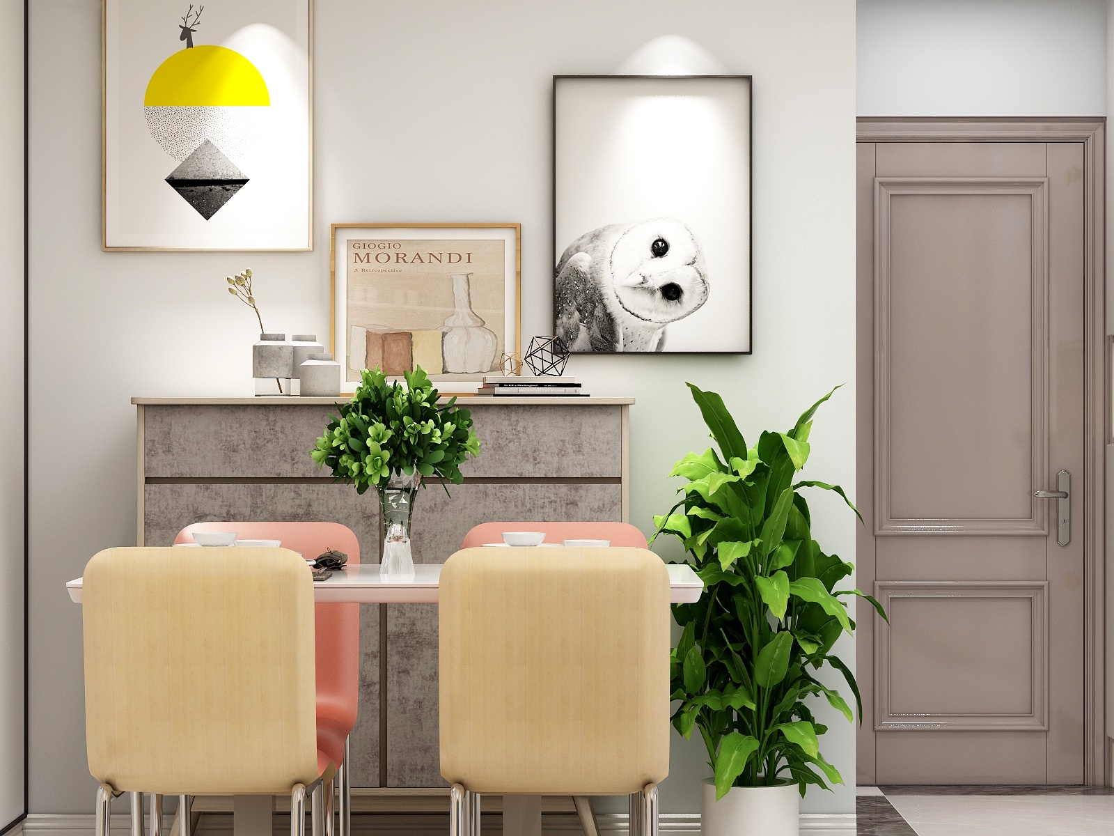 臧刘银-德信海德公园83.00㎡A2’3室2厅1卫1厨-装修设计方案