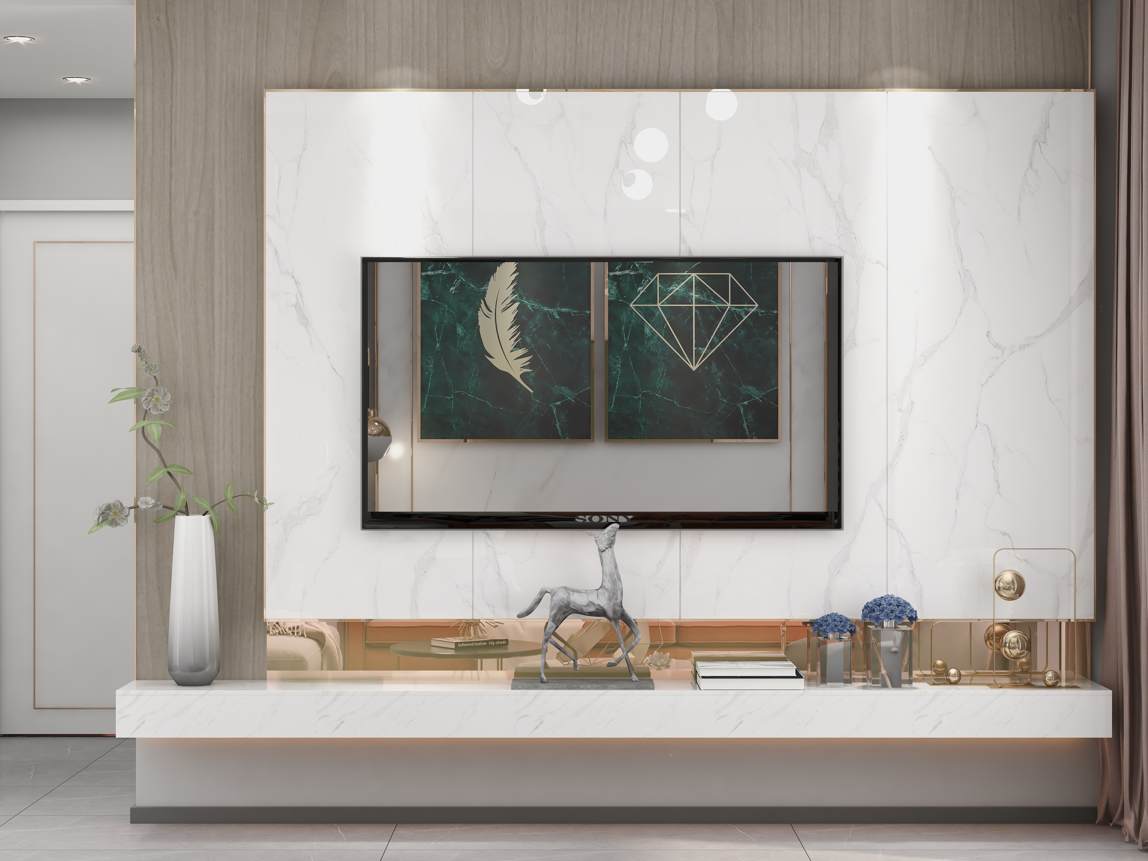 陈建伟-保利公园揽胜-轻奢装修效果图