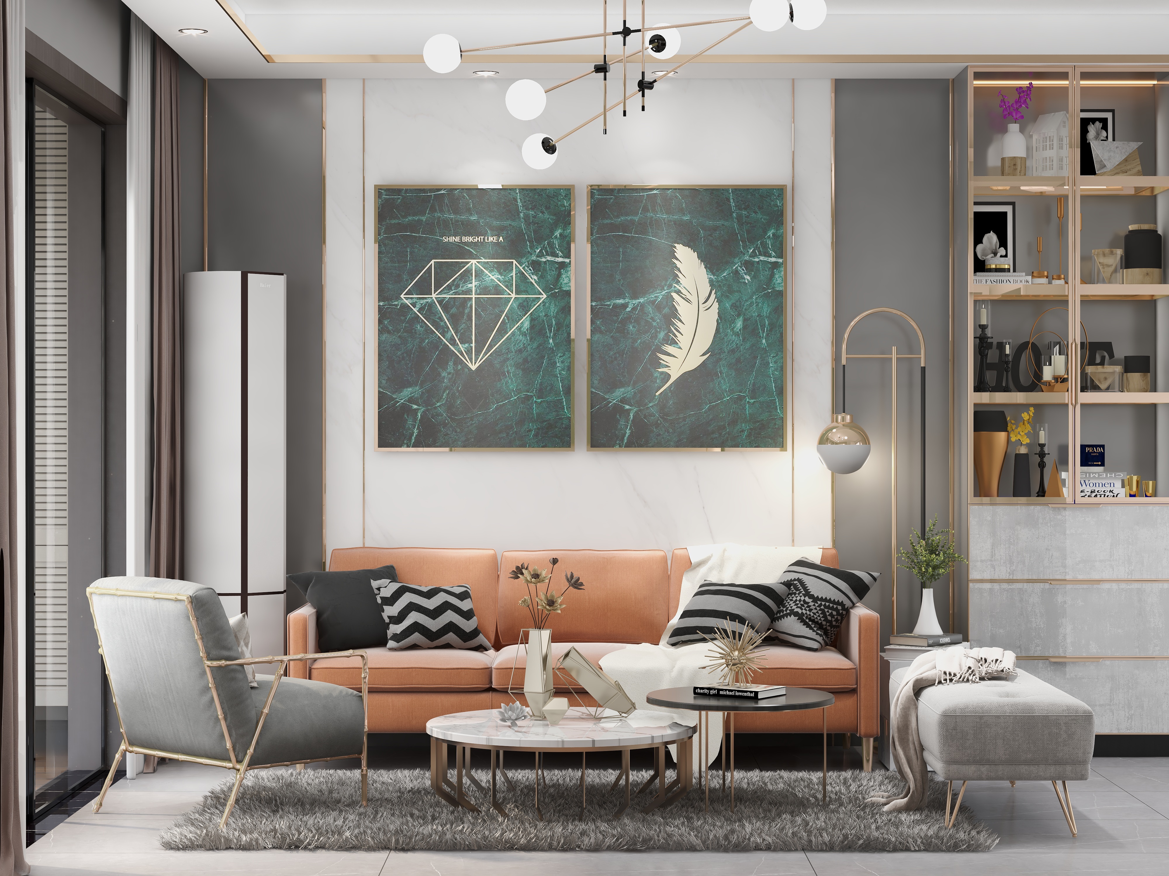 陈建伟-保利公园揽胜-轻奢装修效果图