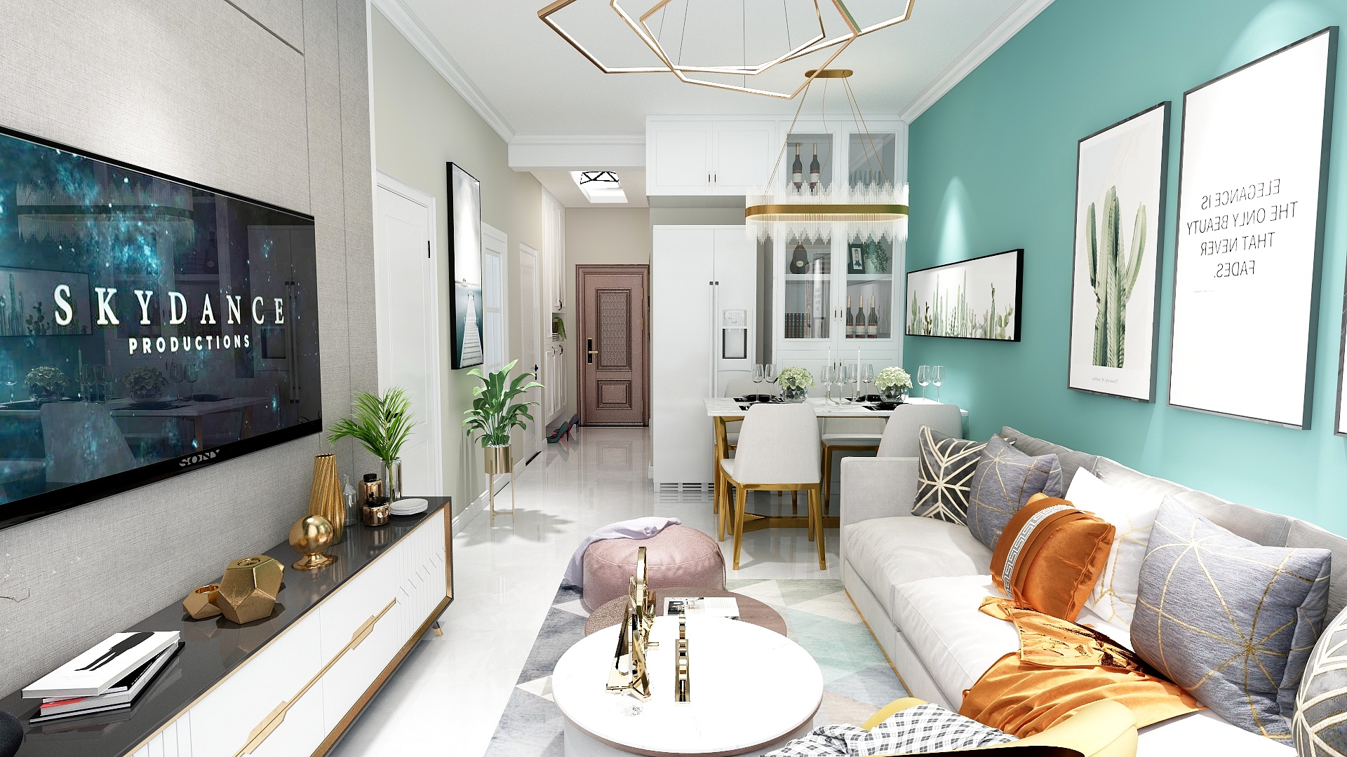 裁三寸春风-万科中央公园-装修设计方案