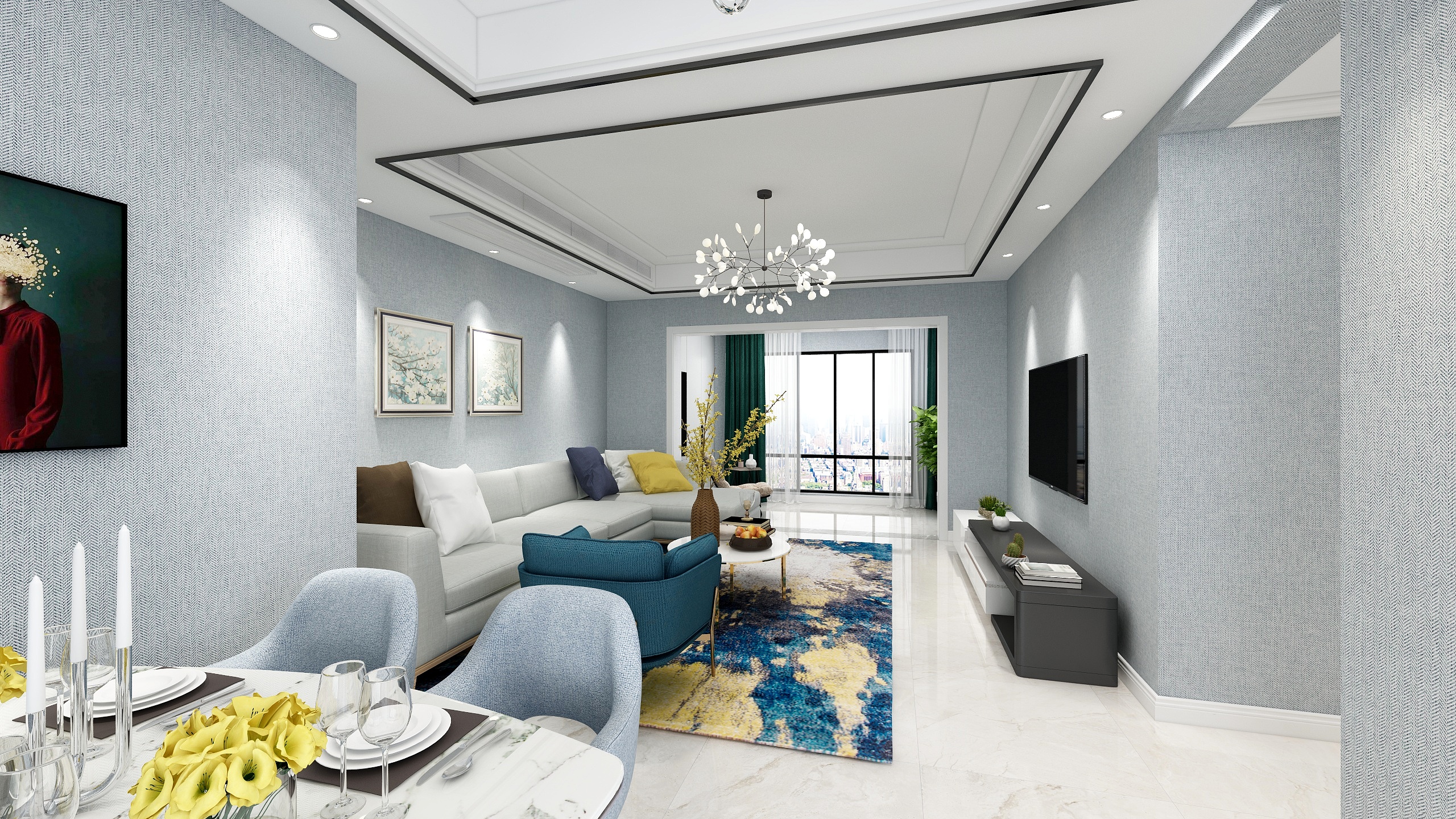 云阳设计RDSW-龙吟台9栋2单元602-装修设计方案