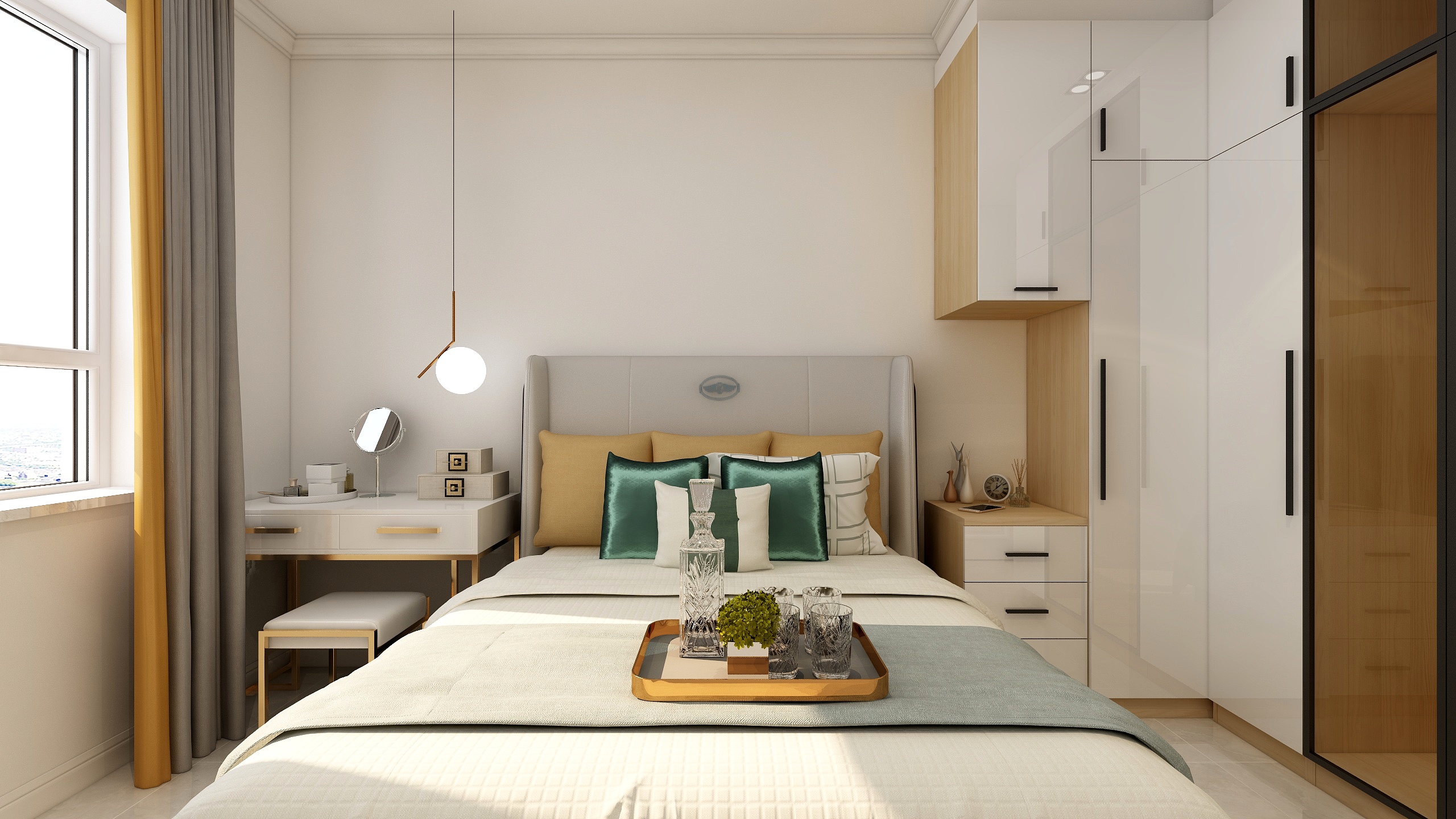 效果设计tu-蓝天家园酷家乐-装修设计方案