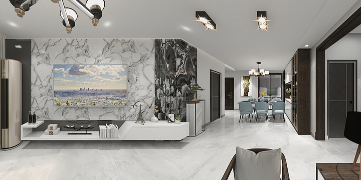 筑檐-现代简约-装修设计方案