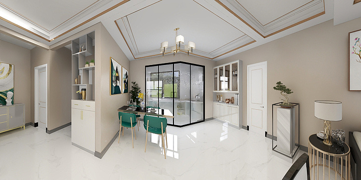 一度空间设计师LIN-一度空间设计师LIN-(万家装饰)天一杰座效果图-装修设计方案