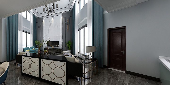 盼盼软装设计钟文亮15727574080-润达美墅-装修设计方案