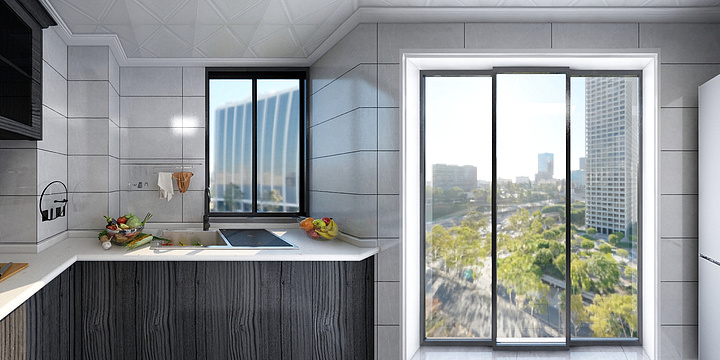 KIVICI金云雀门窗-厨房-装修设计方案
