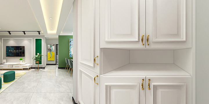 努力000-`蓝海领航129简约田老师-装修设计方案