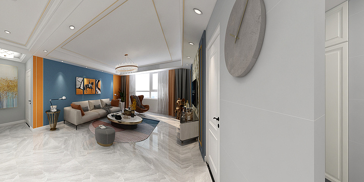 华硕设计丶刘硕-中华家园16-2-501-装修设计方案