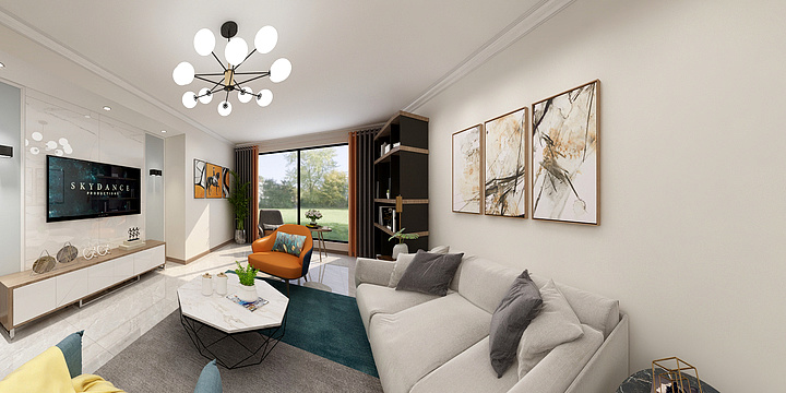 梅溪湖店天行健田小天-盛世华都马高峰卧室效果图-装修设计方案