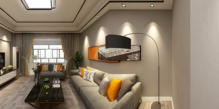 无界空间设计工作室-孟谦-阳光美邻-装修设计方案