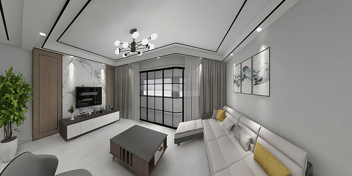 临沂米伦空间装饰-浮来春公馆-装修设计方案